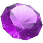 purple crystal